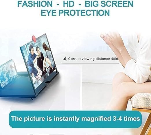 3D HD Mobile Screen Magnifier