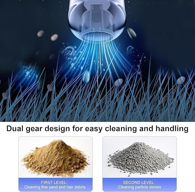 🚗⚡ Cordless 2-in-1 Car Vacuum & Air Blower Pro