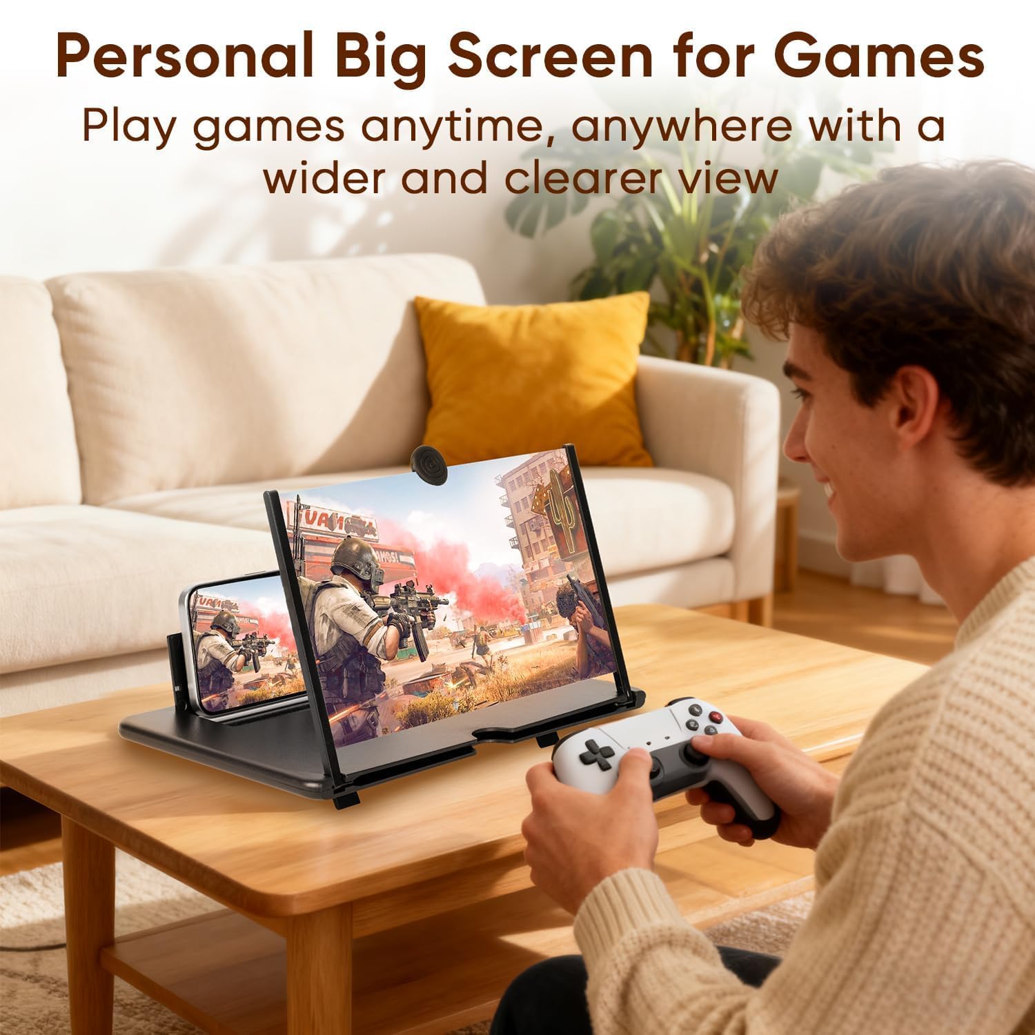 3D HD Mobile Screen Magnifier
