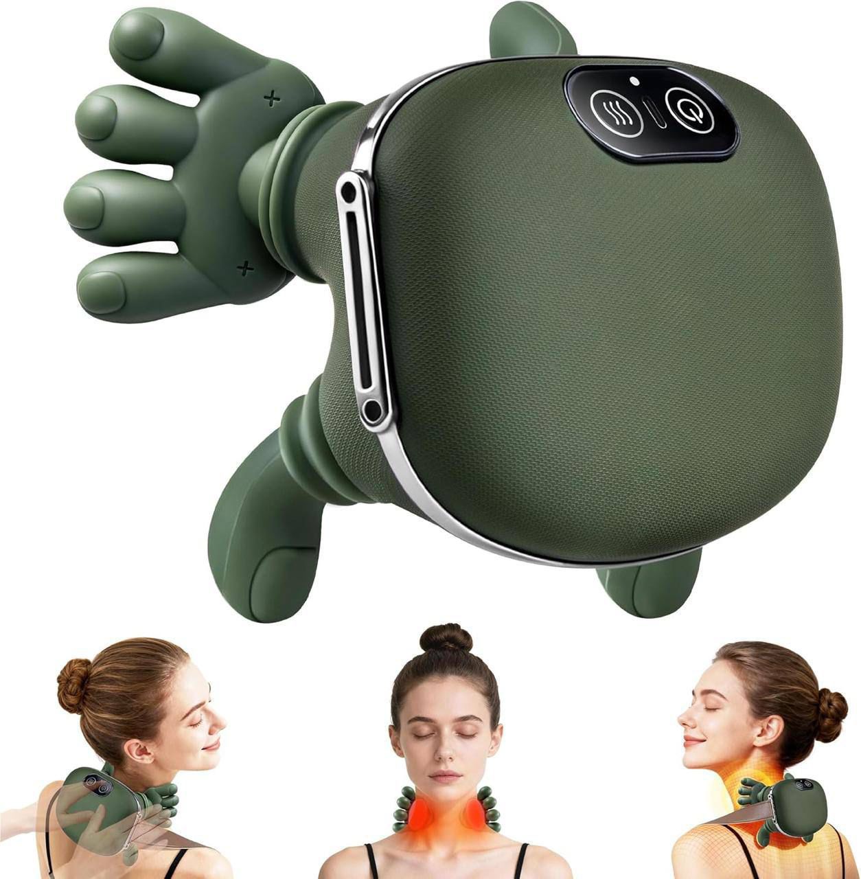 Rechargeable Neck And Shoulder Massager | Hand Neck Massager with Heat